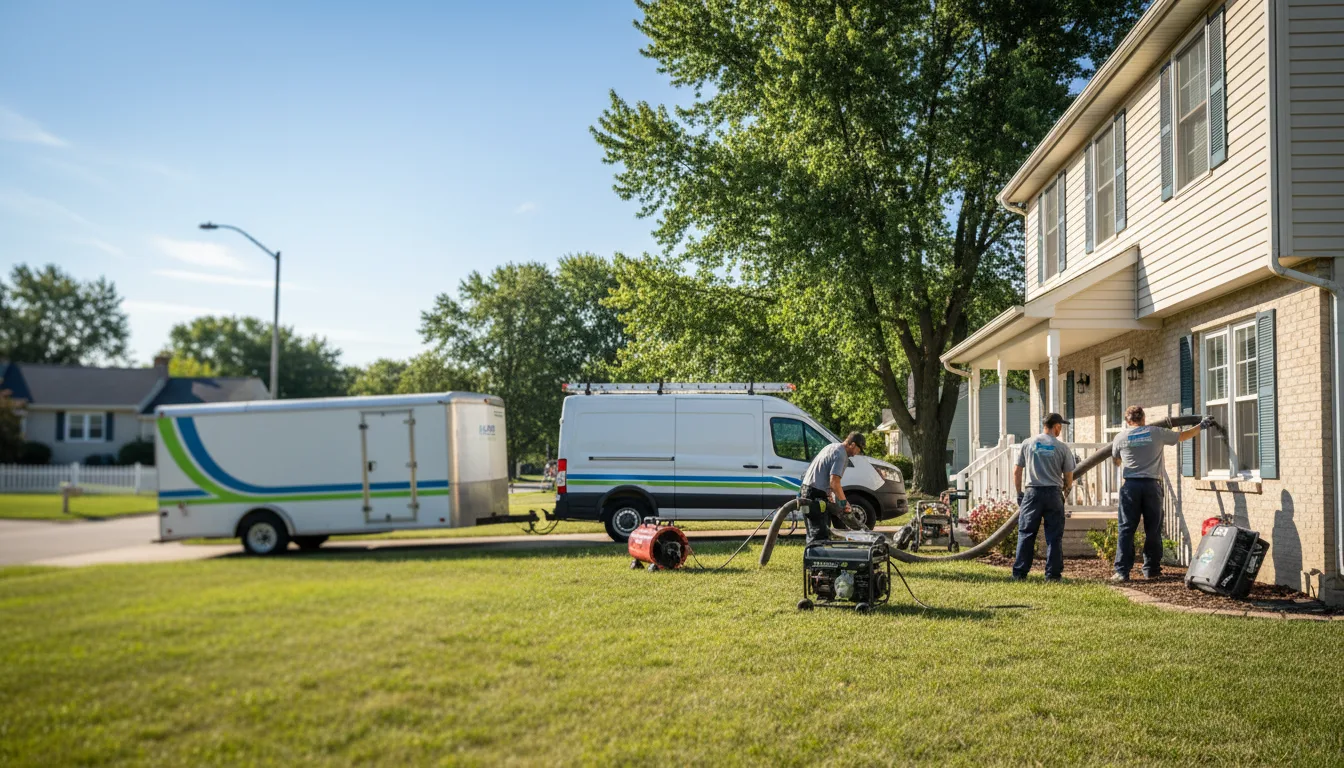 Flooded Basement Restoration And Cleanup With Repair in Greenbush, MN near me